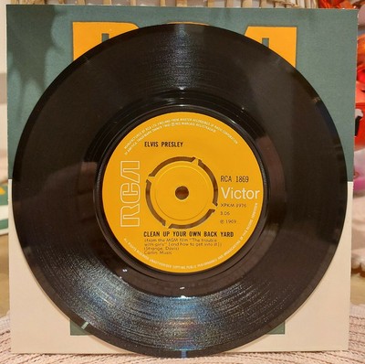 Elvis Presley Clean Up Your Own Backyard 1969 RCA 1869 ...