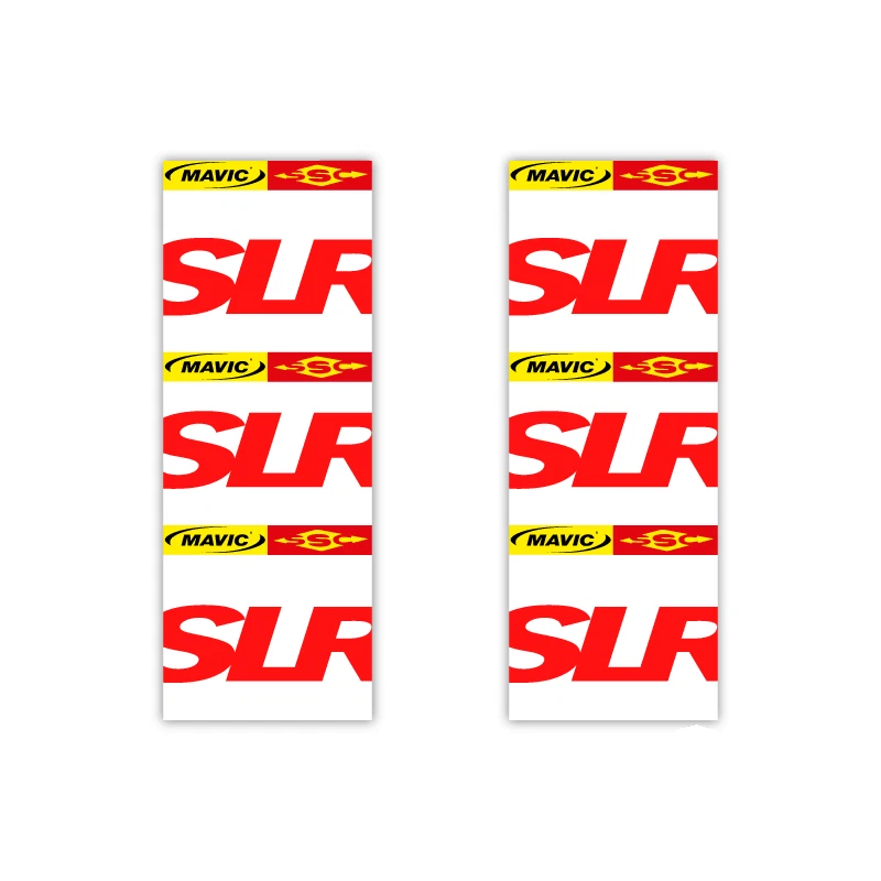 STAR SAM® Fahrrad naben aufkleber Mavic SLR Weißer Hintergrund Bike hub sticker - Bild 1 von 1