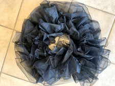 NIB Lot of 5 Children's Pull On Style Tutu Bands Child Size Med Black