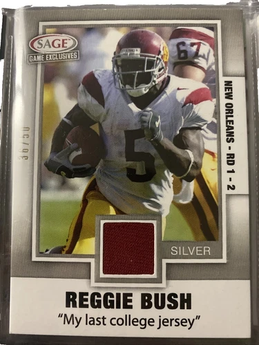 SAGE Reggie Bush Football Sports Trading Cards