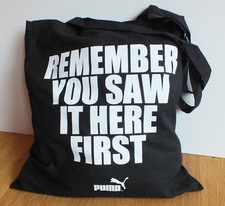 Borsa Puma shopper borsa di iuta borsa da spiaggia beach bag