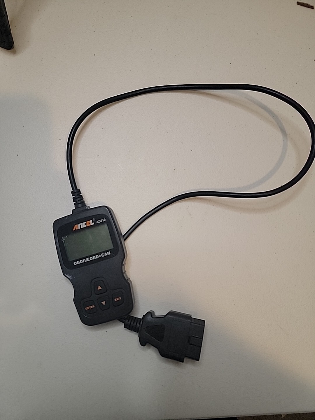 Ancel AD310, OBD II Code Reader Card Diagnostic Scanner-image