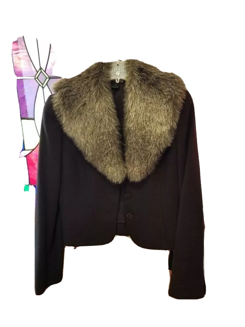 brown evening jacket