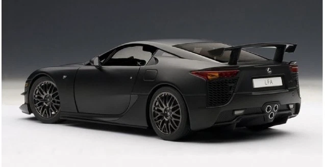 LEXUS LFA NURBURGRING PACKAGE MATTE BLACK BY AUTOart 1:18 #78839