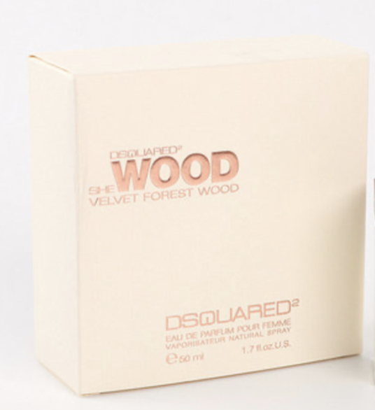 50ml Dsquared2 She Wood Velvet Eau de parfum for Women Nuovo Sigillato