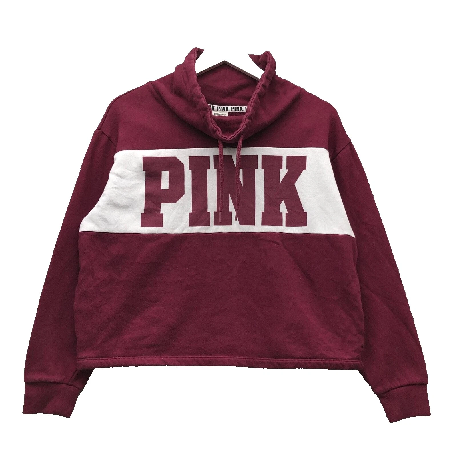 Victoria's Secret White 100% Cotton Hoodies & Sweatshirts for Women