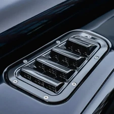 1983-2016 Land Rover Defender Hood Wing Top Air Intake Vents Left&Right Side Set