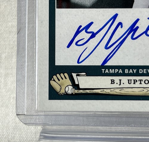 2005 Upper Deck Origins Signatures BJ Upton #BU1 Auto - Picture 5 of 6
