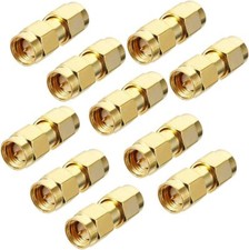 SMA Male to SMA Male RF Coaxial Adapter Connector