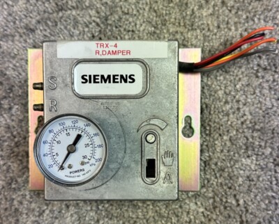 Siemens Analog output-Pneumatic-Transducer 545-113 AOP Transducer Panel Mount