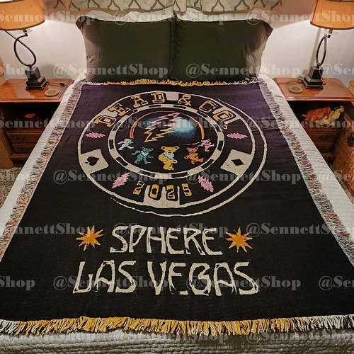 Dead & Company Forever Cotton Blanket (55" x 65") 2025 Sphere Vegas