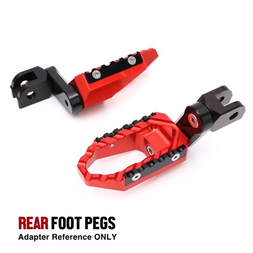 Black TRC 40mm Adjustable Rear Footpegs For Honda NC750X 14-18 19 20 21 22 23 24 - Picture 12 of 13