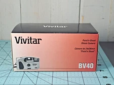 Vivitar Point N shoot 35MM Camera Model BV40 New in box!