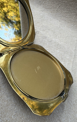 Vintage finta tartaruga bachelite compatta Germania pre 1950 marcata "zona USA" - Foto 7 di 18