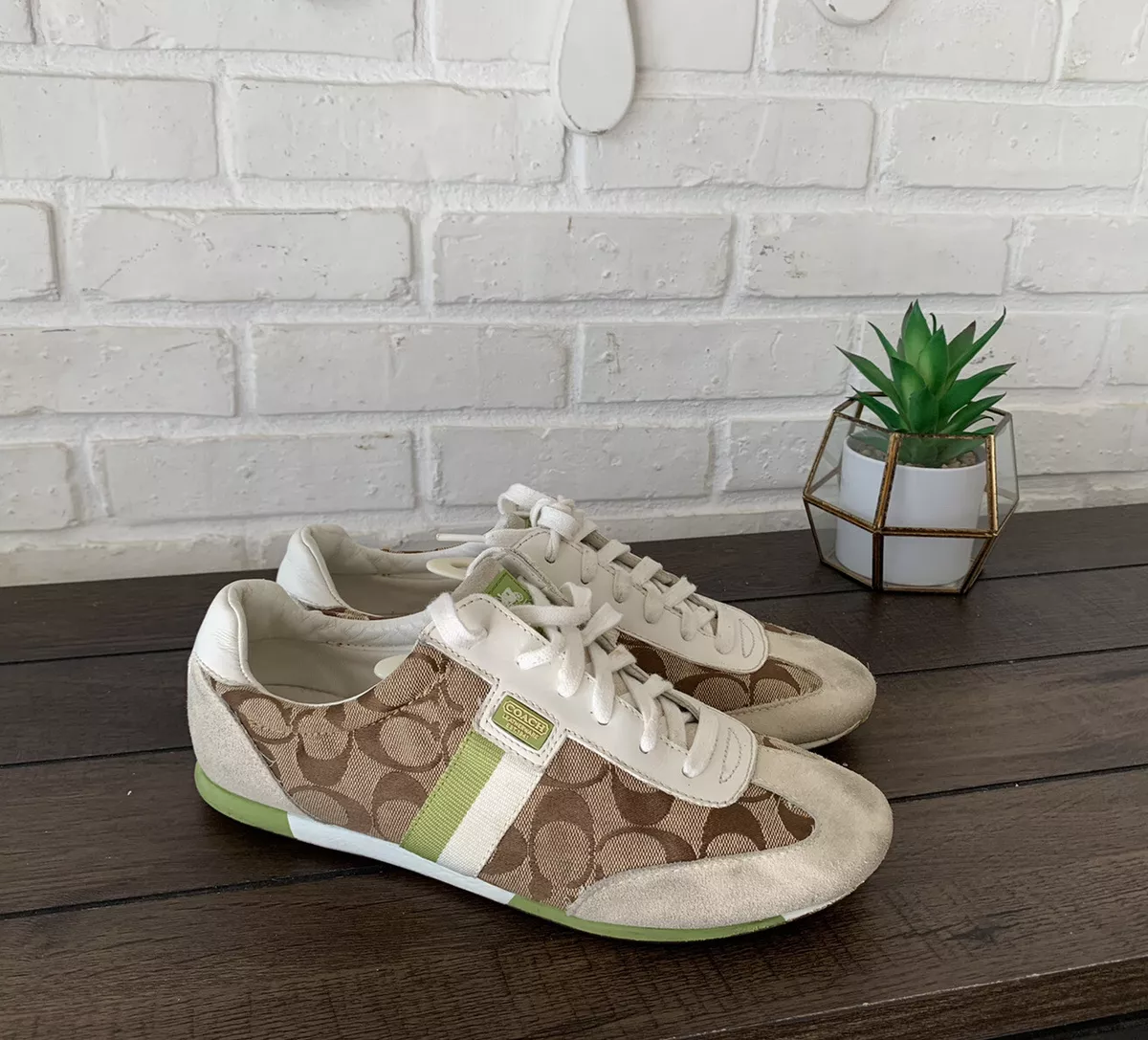Coach sales signature sneakers