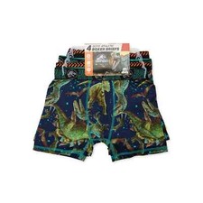Boys Small 6-7 Jurassic World 4 Athletic Boxer Briefs All Over Print Underwear