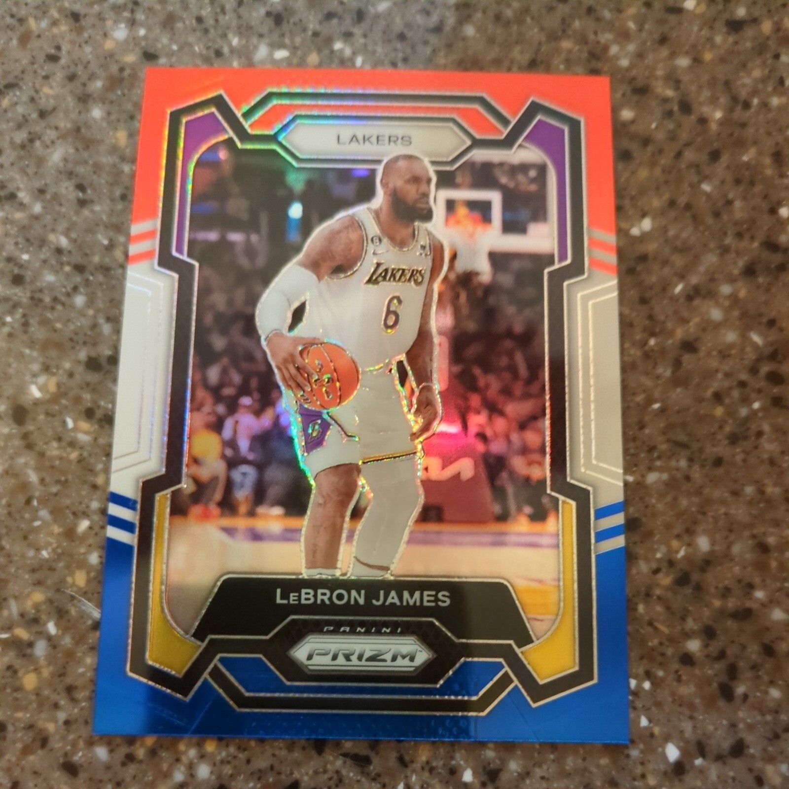 LeBron James 2023 Prizm #63 Red White Blue Price Guide - Sports