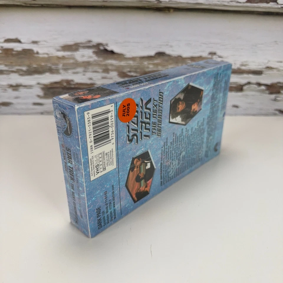 Star Trek VHS Tape The Next Generation Dark Page Episode 159 New Factory Sealed - Image 3 of 4