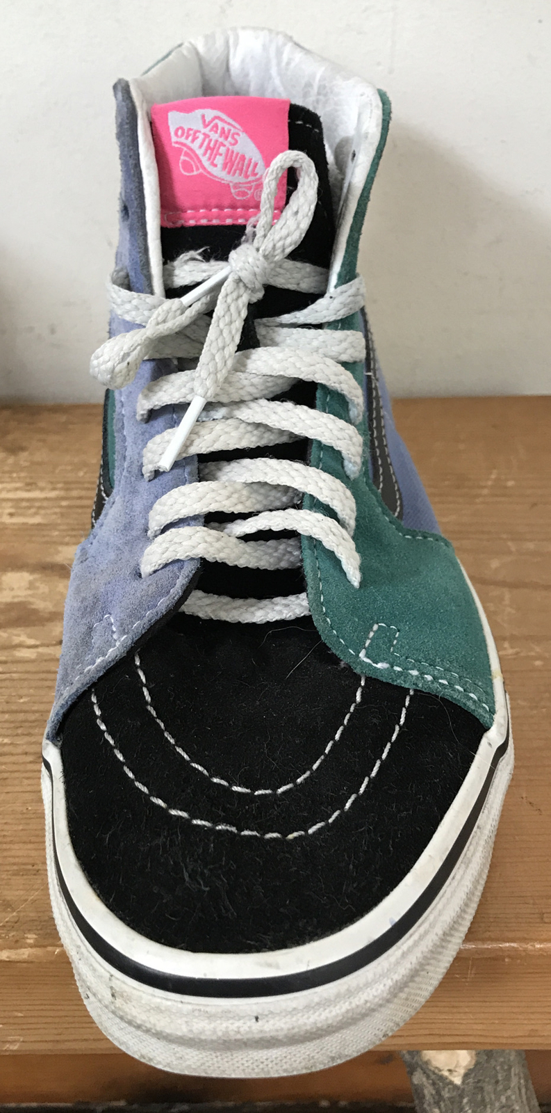 Vans Multicolor Patchwork Suede Leather Canvas Hi… - image 3