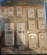 Defiant Wireless Home Security Protection System Complete 4 Door/window 2 Motion