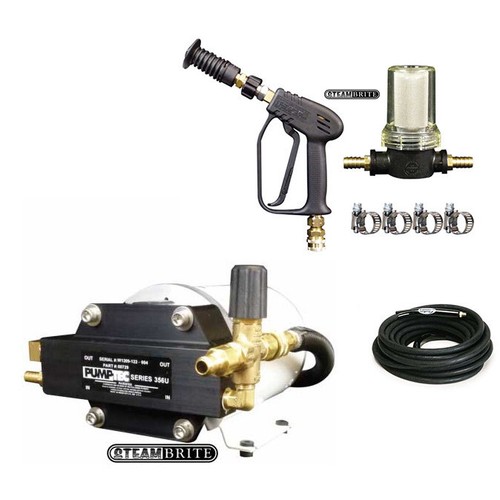 Pumptec 80729 Waterhorse Boat Pressure Washer Pump Assembly 12 Volt 700