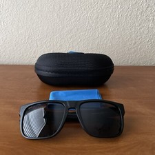 Costa Del Mar Men Spearo Square Sunglasses 56-17 134 06S9008 Blackout Grey 580p