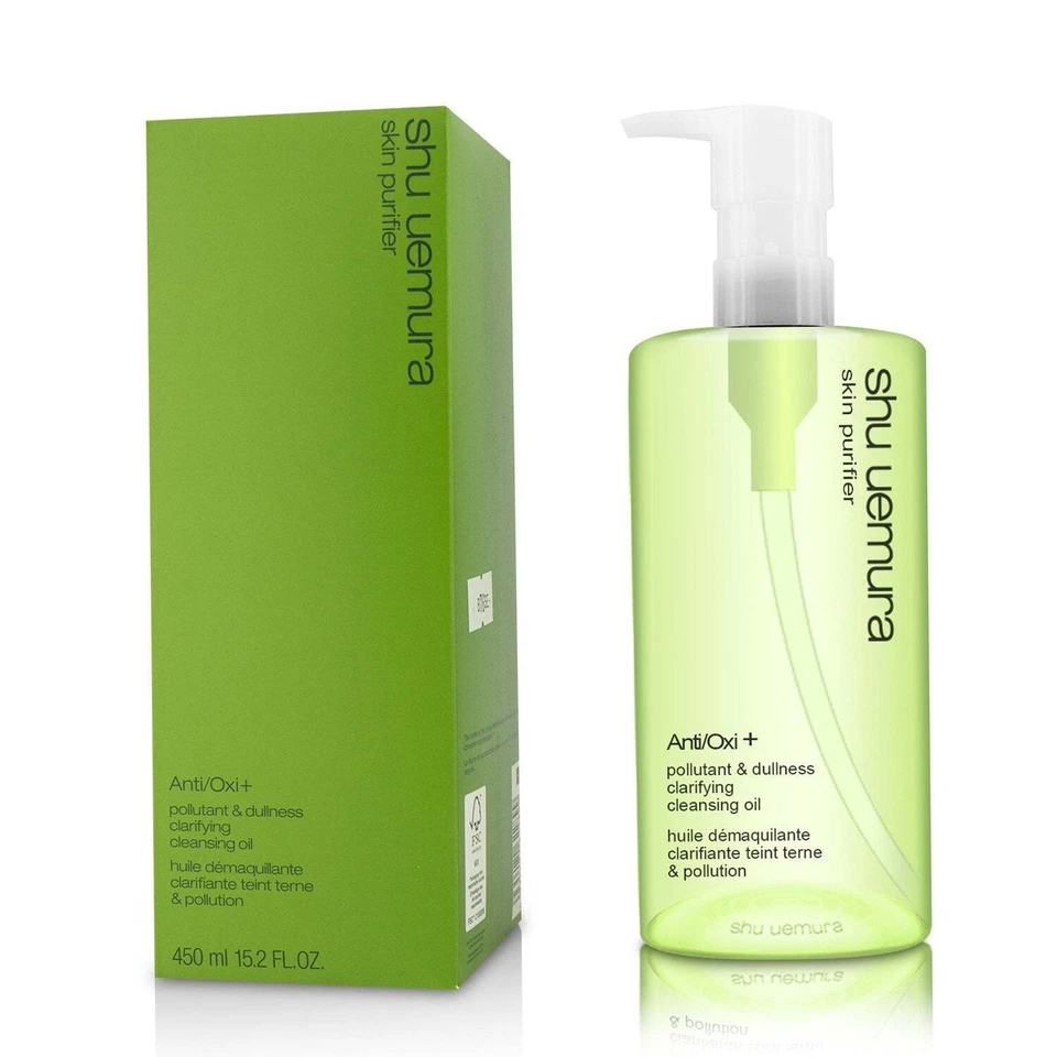 Aceite Limpiador Clarificante Shu Uemura Anti/Oxi+ Contaminante y Opaco 450 ml/15,2 oz Foto 2 de 4