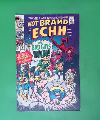 Not Brand Echh #4 1967 Marvel Comics Mid Grade Comic Book H85-9