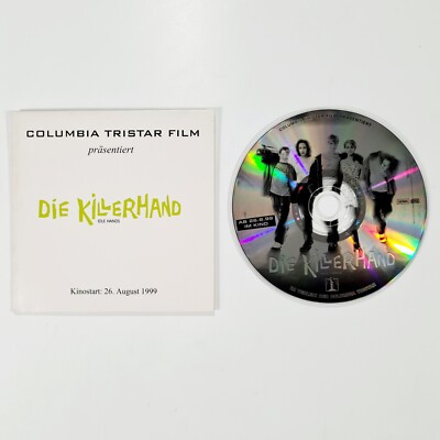 Limited Promotion RPK Disc DIE KILLERHAND (Idle Hands) Radio Presskit CD J. Alba