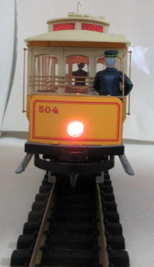 BACHMANN G SCALE BIG HAULER STREET CAR POWERED # 93938 UNITED TRACTION no box - Image 3 of 4