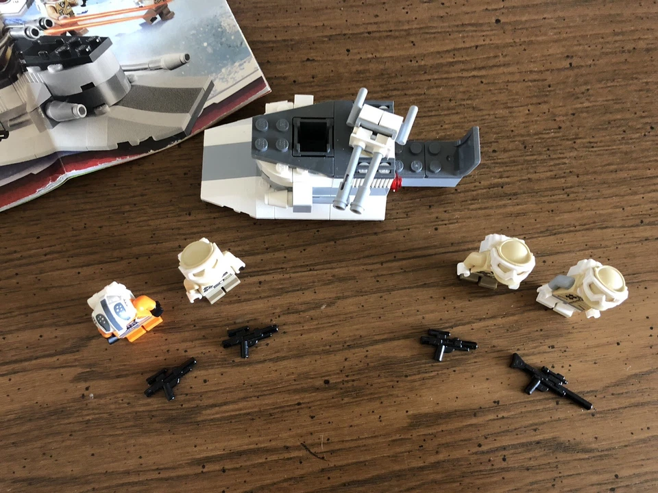 LEGO 8083 REBEL TROOPER BATTLE PACK Star Wars Completo con instrucciones 4 Minifigura Foto 3 de 4