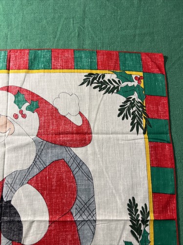 Old World Santa Claus Scarf Christmas Tree Made in Taiwan 21.5” Approx Vintage - Picture 16 of 18