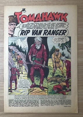 Tomahawk #94 DC Comics Silver Age coverless reader