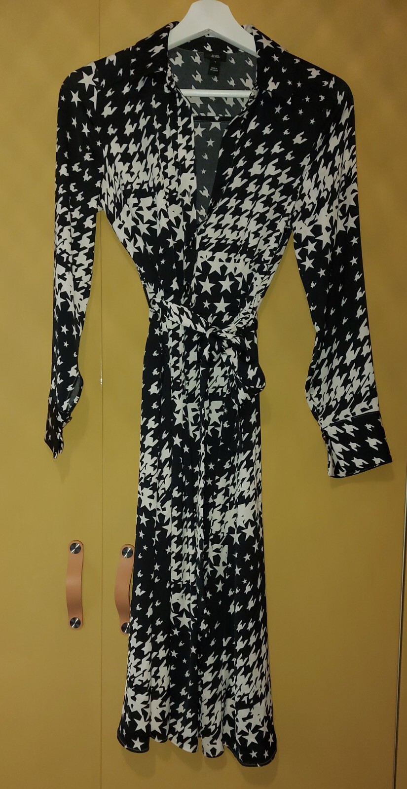 River Island Black And White Shirt Dress Size 6 Worn Once | eBay