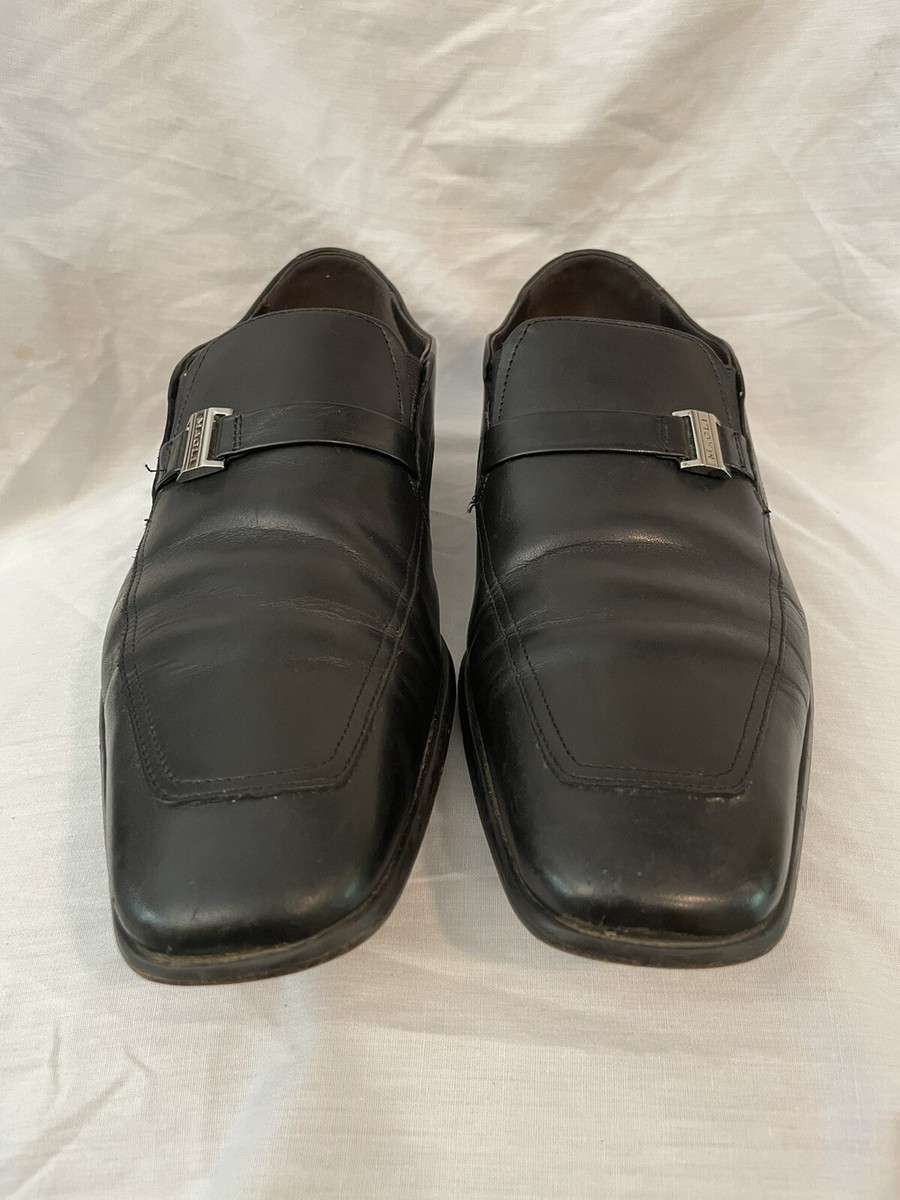 Magli by Bruno Magli black leather loafers US size 11 M Made  display picture 1