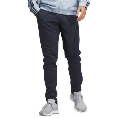 adidas Men's Regular Fit Elastic Waistband w/ Drawstring Jogger Blue S (JP0373)