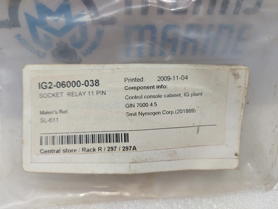 AMF Potter And Brumfield 27E123 Socket Relay 11 PIN 10A 300V - Lot of 2PCs - Image 3 of 4