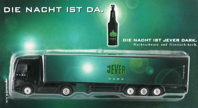 JEVER DARK Mercedes Benz Actros LKW Modell 1:87 Sattelzug Brauhaus Friesland