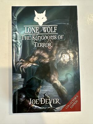 Lone Wolf 6 THE KINGDOMS OF TERROR Joe Dever HARDCOVER Collectors LIMITED ED #6
