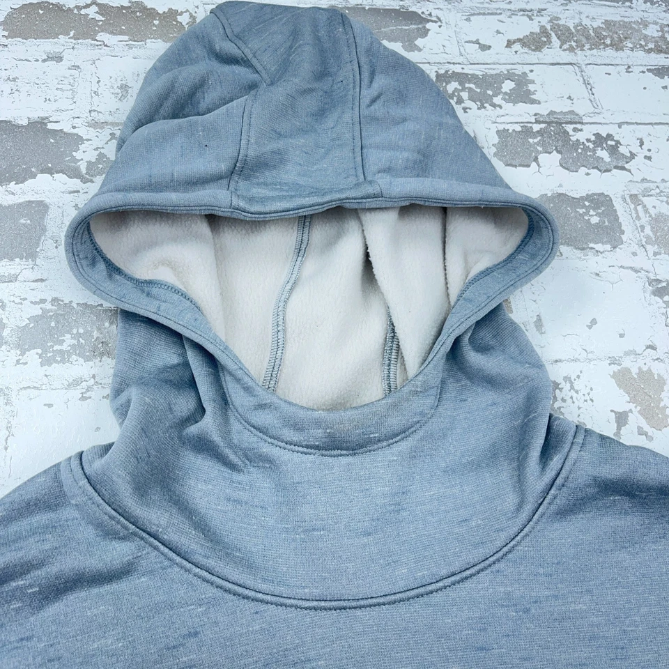 Under Armor Sudadera con Capucha Mujer Grande Gris Sudadera Suéter Calce Suelto Cold Gear LZ Foto 4 de 4