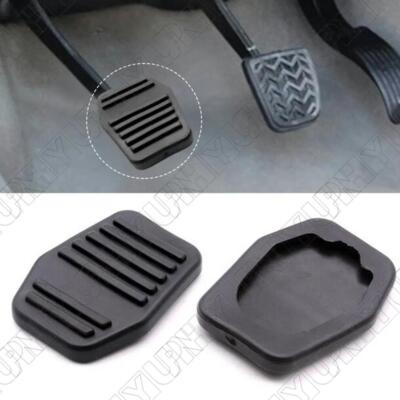 2x Gummi-Brems-Kupplungs-Fuß-Pedal-Pads für Ford Fiesta MK5 Classic Ikon 2002-08