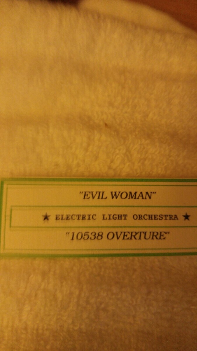 ELECTRIC LIGHT ORCHESTRA Evil Woman / 10538 Overture Jukebox | eBay