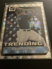 2022 Panini Donruss Baseball WANDER FRANCO Trending /349 #T-7 RAYS