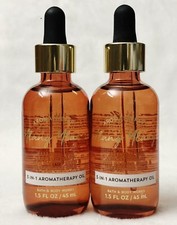 2 Bath  Body Works Aromatherapy YLANG YLANG 3in1 Essential Oil Castor Seed