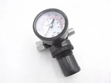 Performance Tool LOCKING AIR PRESSURE REGULATOR M688 Inline 1/4 in w/ gauge