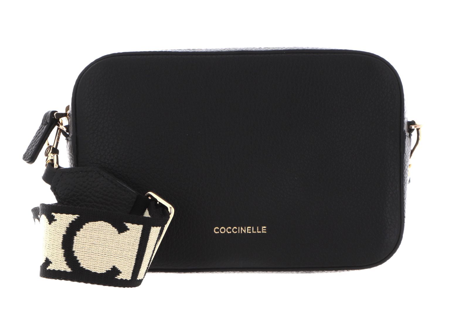 COCCINELLE cross body bag Tebe Crossover Bag S Noir