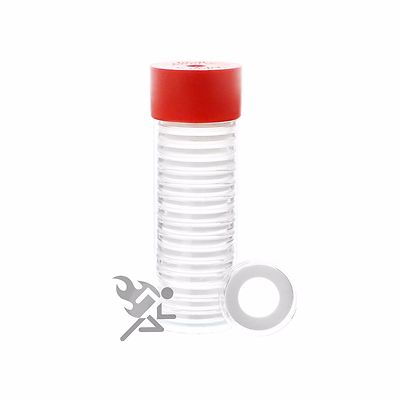 1/10oz Gold Eagle Coin Holder, Red Capsule Tube & 20 Air-Tite 16mm White Rings