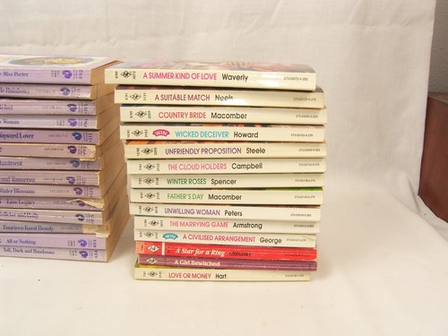 Lot of 28 Harlequin Presents Romance Novel Paperbacks From 1980-90s Vintage #4 - Picture 8 of 10