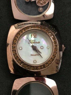 Titina Rose Gold Plated Austrian Rhine Stone Wristband Watch