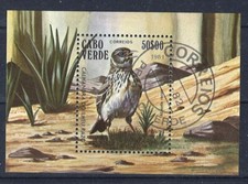 Kapverden, Lerche, gest., 1981, MiNr Bl 4